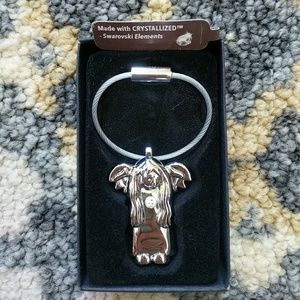 Swarovski crystal key chain